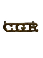 WW1 Canadian Garrison Regiment CGR Shoulder Title Insignia Single