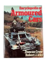 WW2 US British German Encyclopedia of Armoured Cars Used Hardcover Reference Book