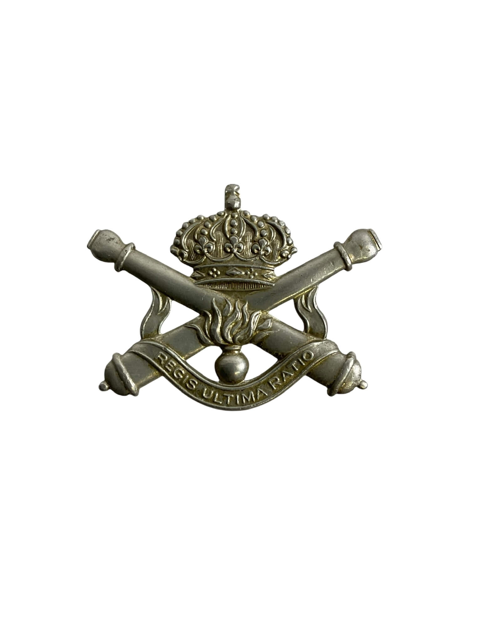 WW2 Royal Belgium Artillery Cap Badge WW2 Royal Belgium Artillery Cap Badge