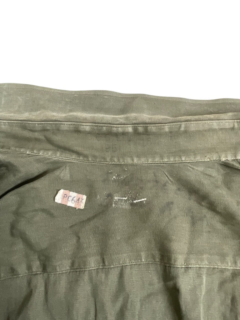 Canadian Army Korean War Bush Dress Shirt 1951 Dated Canadian Army Korean War Bush Dress Shirt 1951 Dated