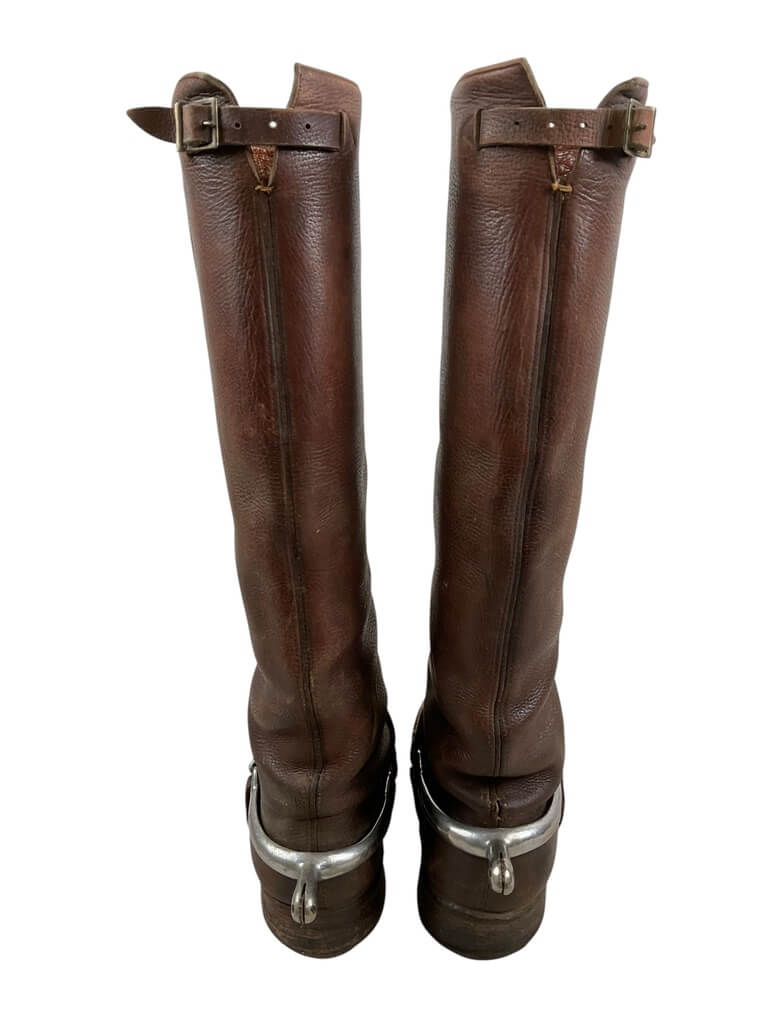 WW1 Canadian CEF Army Veterinary Corps Officers Boots With Spurs WW1 Canadian CEF Army Veterinary Corps Officers Boots With Spurs