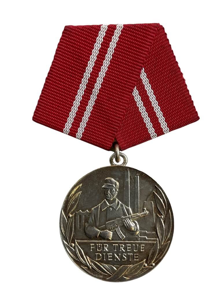 East German DDR NVA Faithful Service for the Working Class Full Size Medal East German DDR NVA Faithful Service for the Working Class Full Size Medal