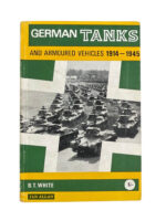 WW1 WW2 German Tanks and Armoured Vehicles 1914 to 1945 Vol 5/- Used Softcover Reference Book