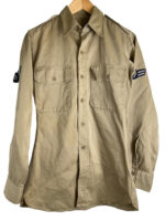 US USAF Korean War Khaki Cotton Shirt Dated 1951 US USAF Korean War Khaki Cotton Shirt Dated 1951