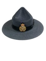 Canadian Ontario Provincial Police OPP Stetson Size Medium with Cap Badge