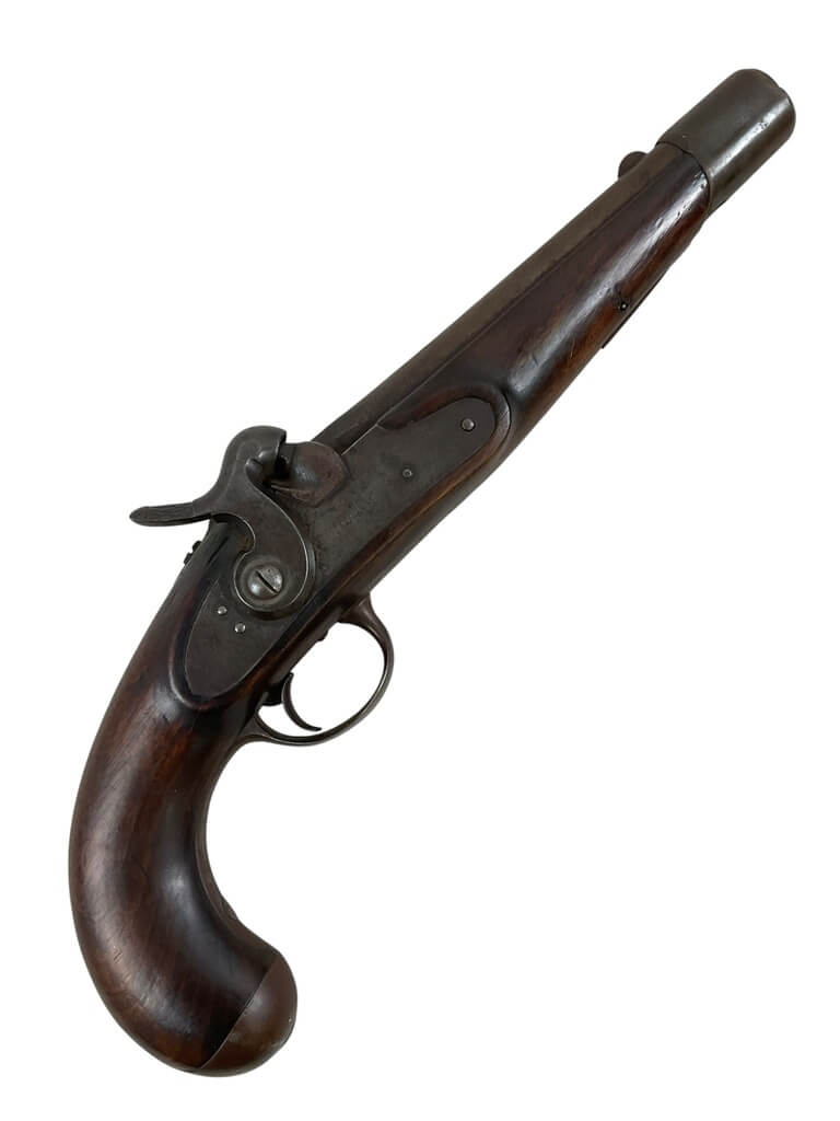 Belgium Belgian Cavalry Pistol 69 Caliber Dated 1861 LIEGE Belgium Belgian Cavalry Pistol 69 Caliber Dated 1861 LIEGE