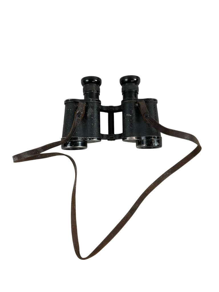 WW2 German 6 X 30 Binoculars With Bakelite Case WW2 German 6 X 30 Binoculars With Bakelite Case