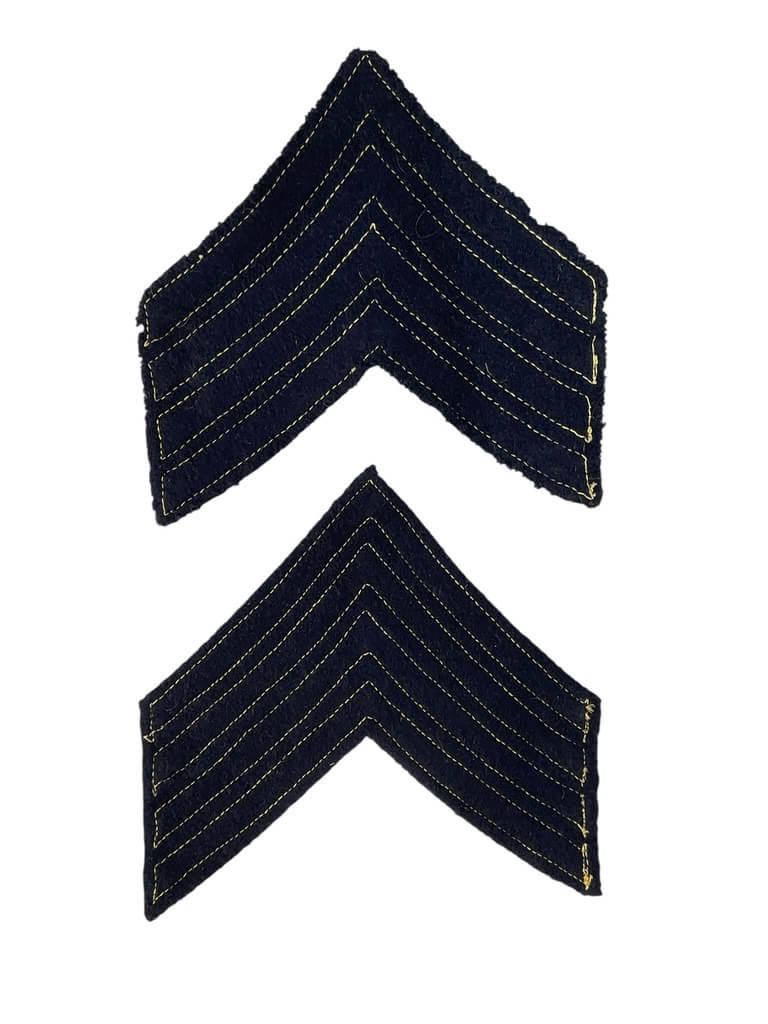 Royal Canadian Mounted Police RCMP Staff Sergeant Rank Insignia Pair Royal Canadian Mounted Police RCMP Staff Sergeant Rank Insignia Pair