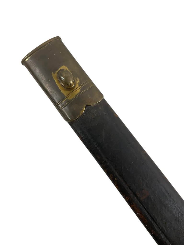 British Victorian Pioneer Sword With Scabbard British Victorian Pioneer Sword With Scabbard