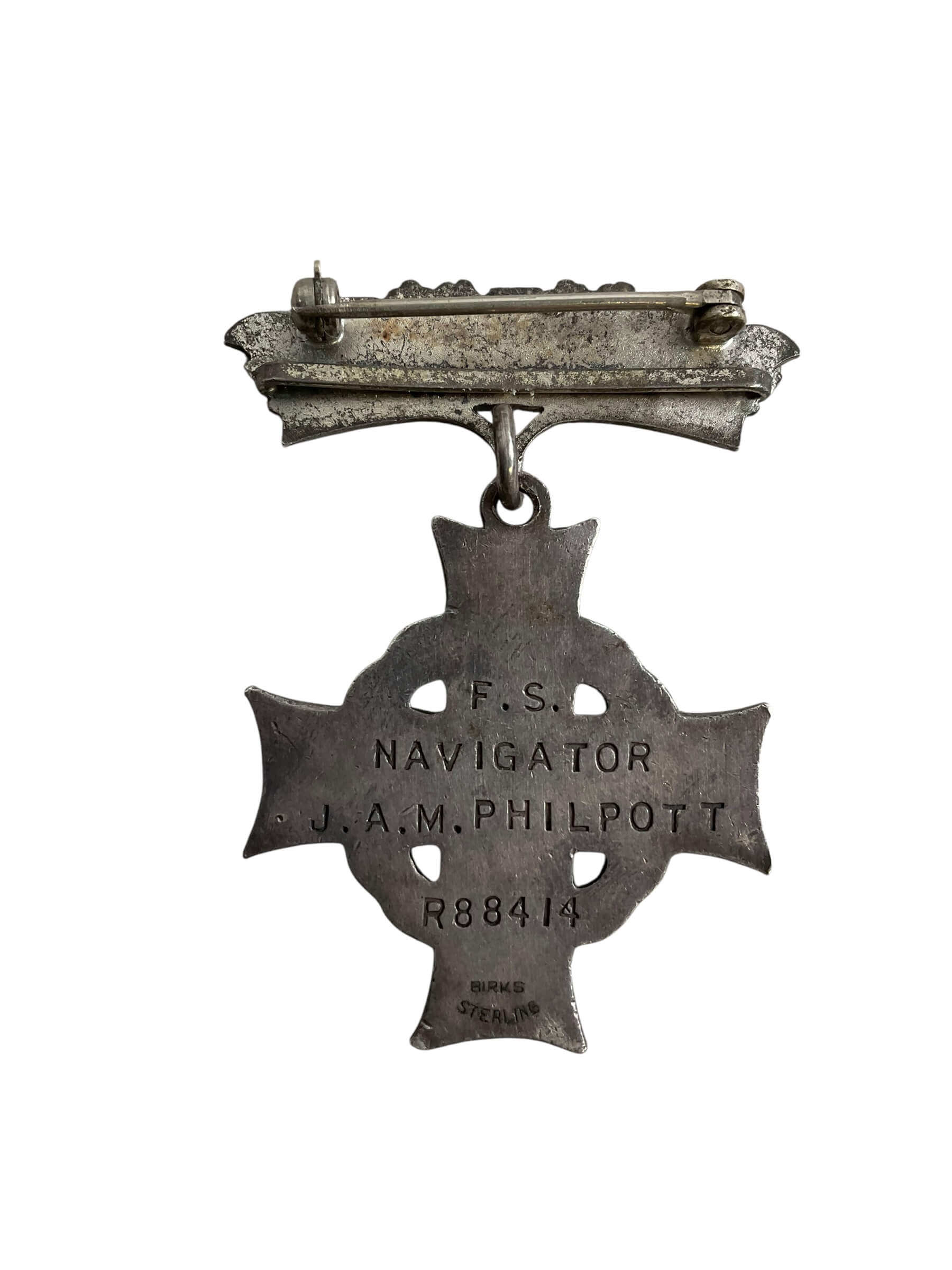 WW2 Canadian RCAF Memorial Cross 432nd Squadron F/S J.A.M. Philpott KIA WW2 Canadian RCAF Memorial Cross 432nd Squadron F/S J.A.M. Philpott KIA