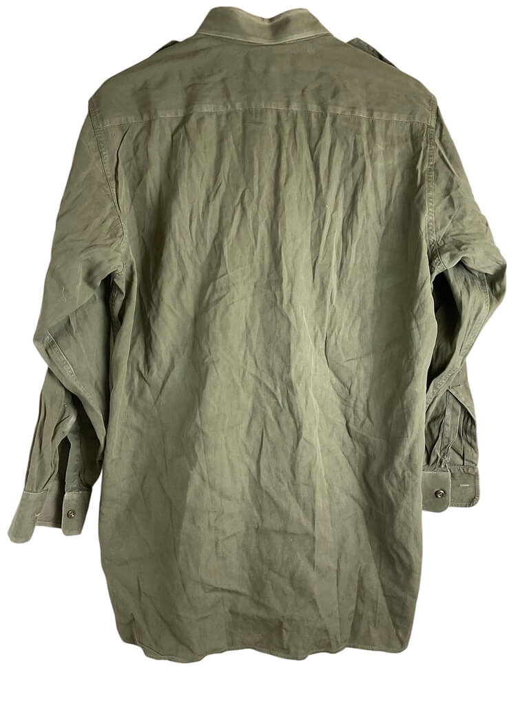 Canadian Army Korean War Bush Dress Shirt 1951 Dated Canadian Army Korean War Bush Dress Shirt 1951 Dated