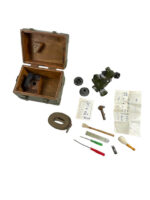 Chinese Army Mortar Sight In Box With Contents