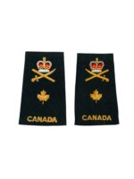 Canadian Forces Brigadier General DEU Slip-Ons Insignia Pair