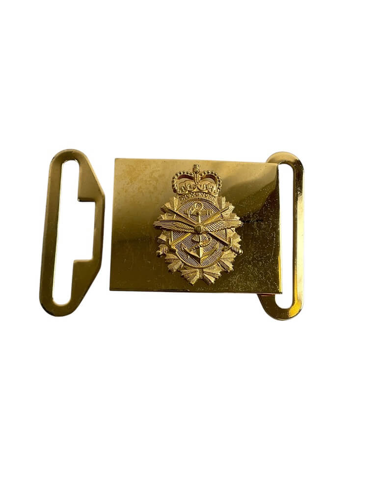 Canadian Forces General List Recruit Cornflake Belt Buckle 2 Canadian Forces General List Recruit Cornflake Belt Buckle 2