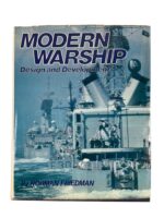 US British German Navy Modern Warship Design and Development Used Hardcover Reference Book