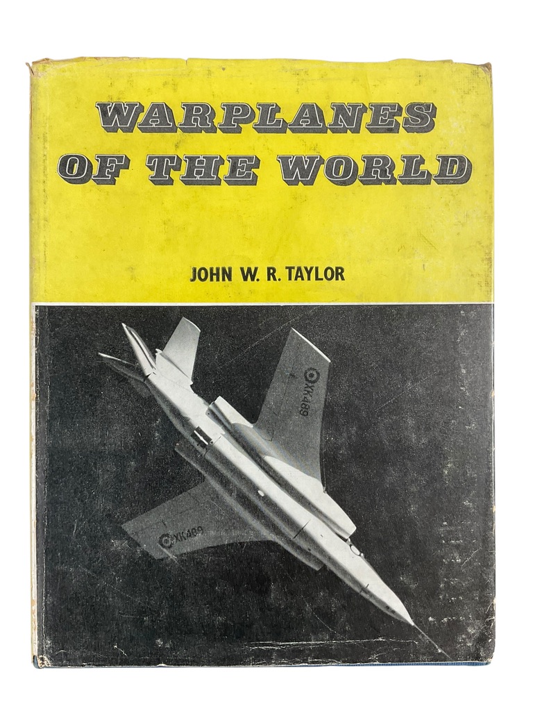 US British Italian Canadian Warplanes of the World Used Hardcover Reference Book US British Italian Canadian Warplanes of the World Used Hardcover Reference Book