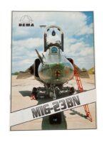 Russian Soviet MiG-23BN Hema CZECH/ENGLISH TEXT Used Softcover Reference Book