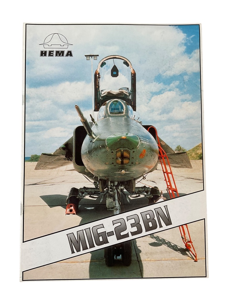Russian Soviet MiG-23BN Hema CZECH/ENGLISH TEXT Used Softcover Reference Book Russian Soviet MiG-23BN Hema CZECH/ENGLISH TEXT Used Softcover Reference Book