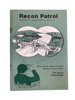 US Army Recon Patrol Used Softcover Reference Book