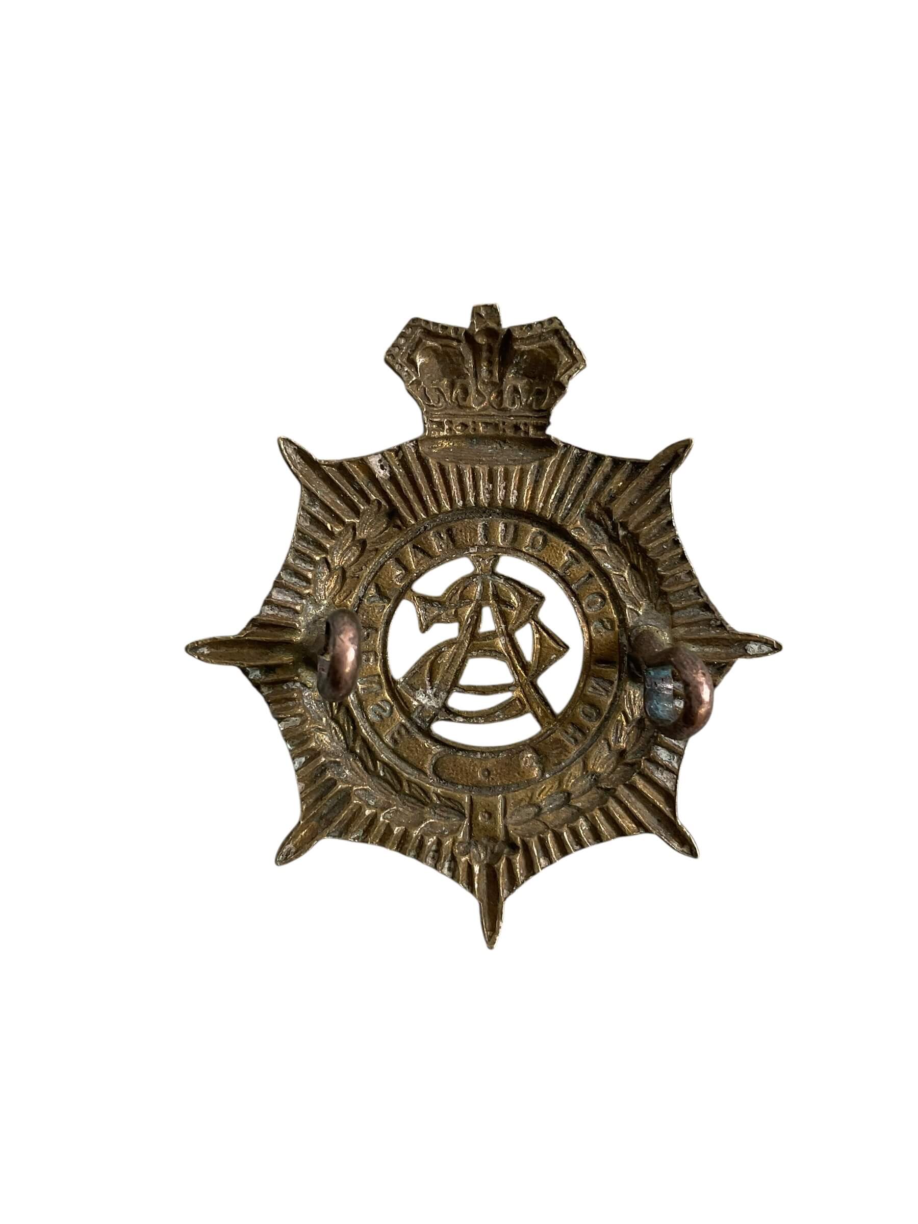 British Victorian Army Service Corps Cap Badge British Victorian Army Service Corps Cap Badge