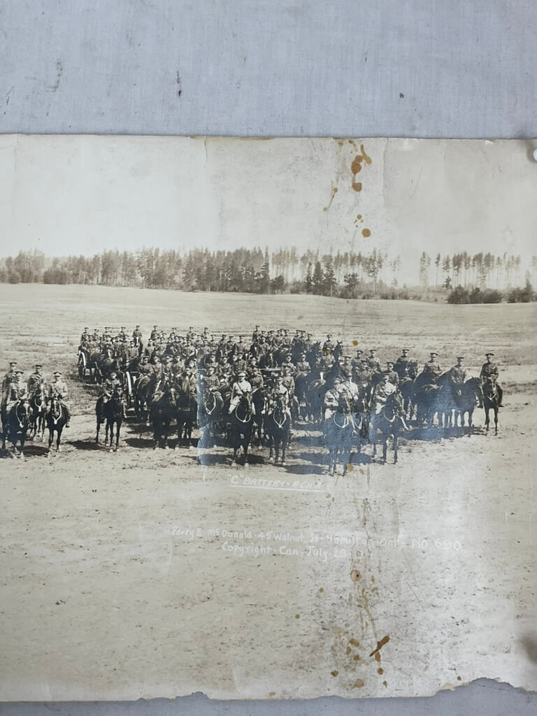 WW1 Canadian CEF CFA Petawawa Yard Long Dated 1917 WW1 Canadian CEF CFA Petawawa Yard Long Dated 1917