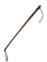 WW2 British Canadian Officers Swagger Stick Riding Crop Leather