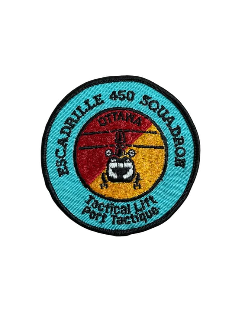 Canadian RCAF 450 Squadron Tactical Lift Patch Vintage Canadian RCAF 450 Squadron Tactical Lift Patch Vintage