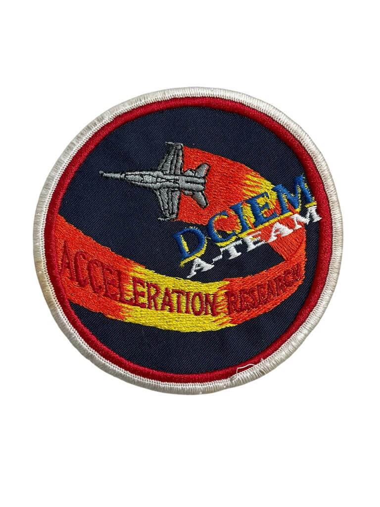 Canadian RCAF DCIEM A-Team Squadron Patch Vintage Canadian RCAF DCIEM A-Team Squadron Patch Vintage