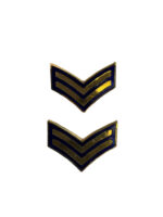 Royal Canadian Mounted Police RCMP Corporal Rank Collars Insignia Pair