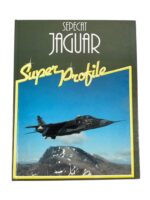 British French Air Force Sepecat Jaguar Super Profile Used Hardcover Reference Book