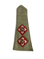 WW2 British Canadian Lieutenant Tropical Slip-On Shoulder Board Single