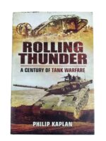 US British German Rolling Thunder A Century of Tank Warfare Used Hardcover Reference Book