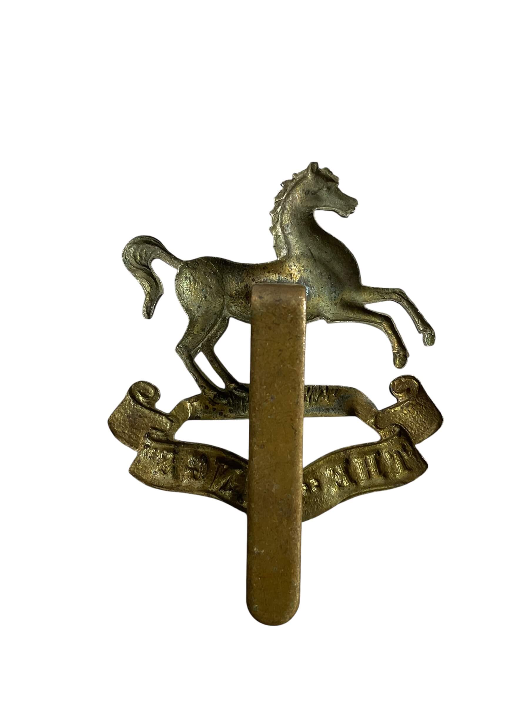 WW2 British The Kings Regiment Cap Badge WW2 British The Kings Regiment Cap Badge