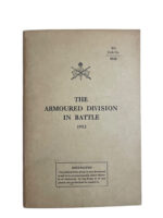 Canadian Forces The Armoured Division in Battle 1952 Used Softcover Reference Book