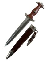 WW2 German SA Parts Dagger With Scabbard RZM M7/9 Maker