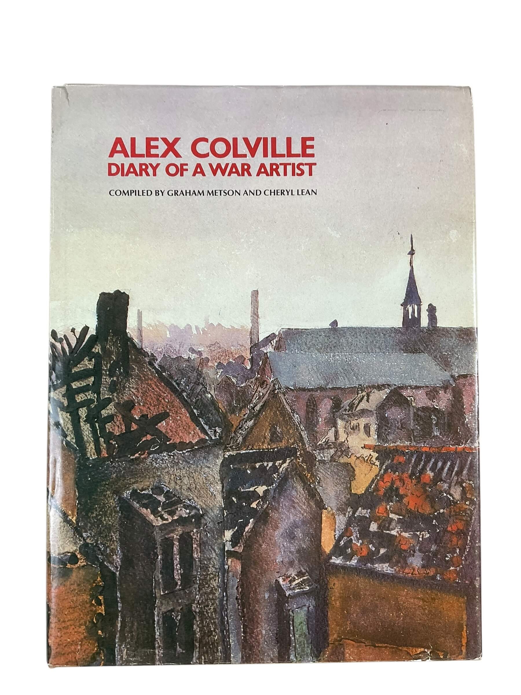 WW2 Canadian Alex Colville Diary of A War Artist Used Hardcover Reference Book WW2 Canadian Alex Colville Diary of A War Artist Used Hardcover Reference Book