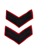 British Canadian Rifle Regiment Corporal Rank Insignia Pair