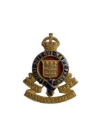 WW2 Royal Canadian Ordnance Corps Officers Cap Badge