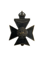 British Queen Victoria's Rifles Cap Badge