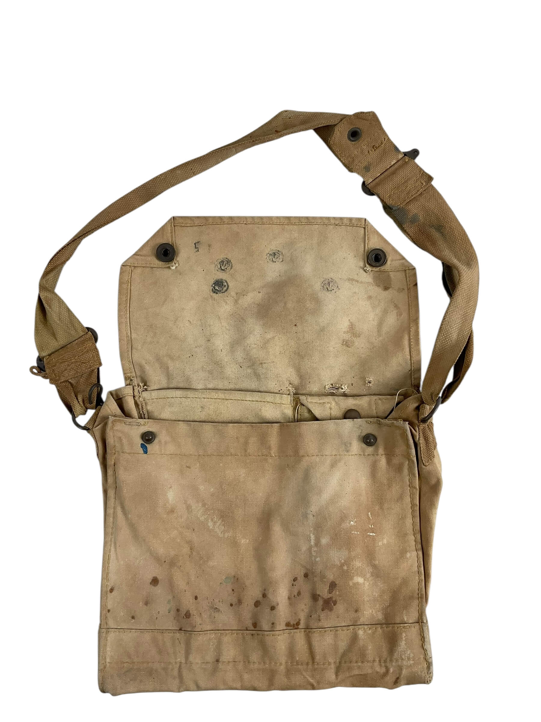 WW2 Canadian Gas Mask Bag WW2 Canadian Gas Mask Bag