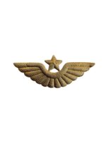 Russian Soviet Air Force Officer Visor Cap Hat Badge