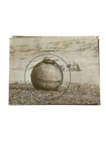 WW2 German Sea Mine Washed Up on Suffolk Coast Photograph 8 1/2" X 6 1/2" WW2 German Sea Mine Washed Up on Suffolk Coast Photograph 8 1/2" X 6 1/2"