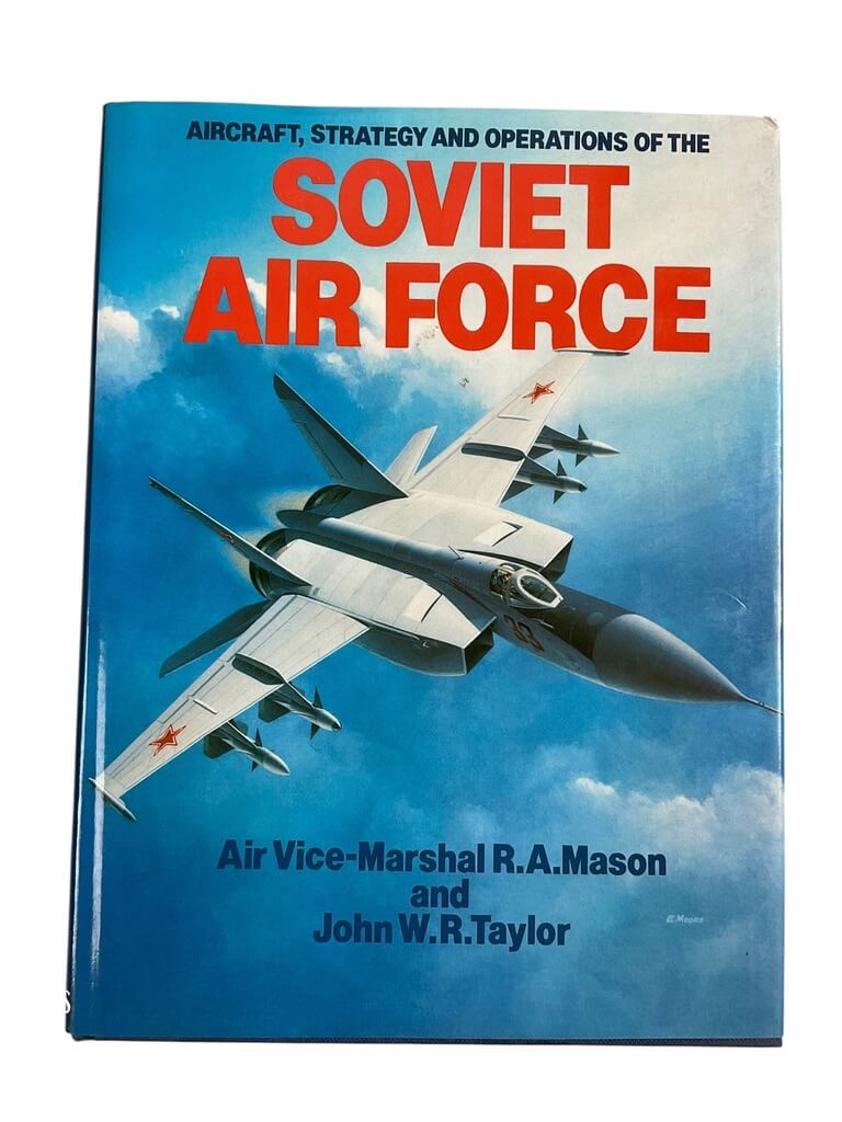 Russian Soviet Air Force Aircraft, Strategy and Operations Used Hardcover Reference Book Russian Soviet Air Force Aircraft, Strategy and Operations Used Hardcover Reference Book