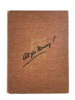 WW2 Norwegian All For Norway! Commemorative HM King Haakon's 70th Birthday Used Hardcover Reference Book