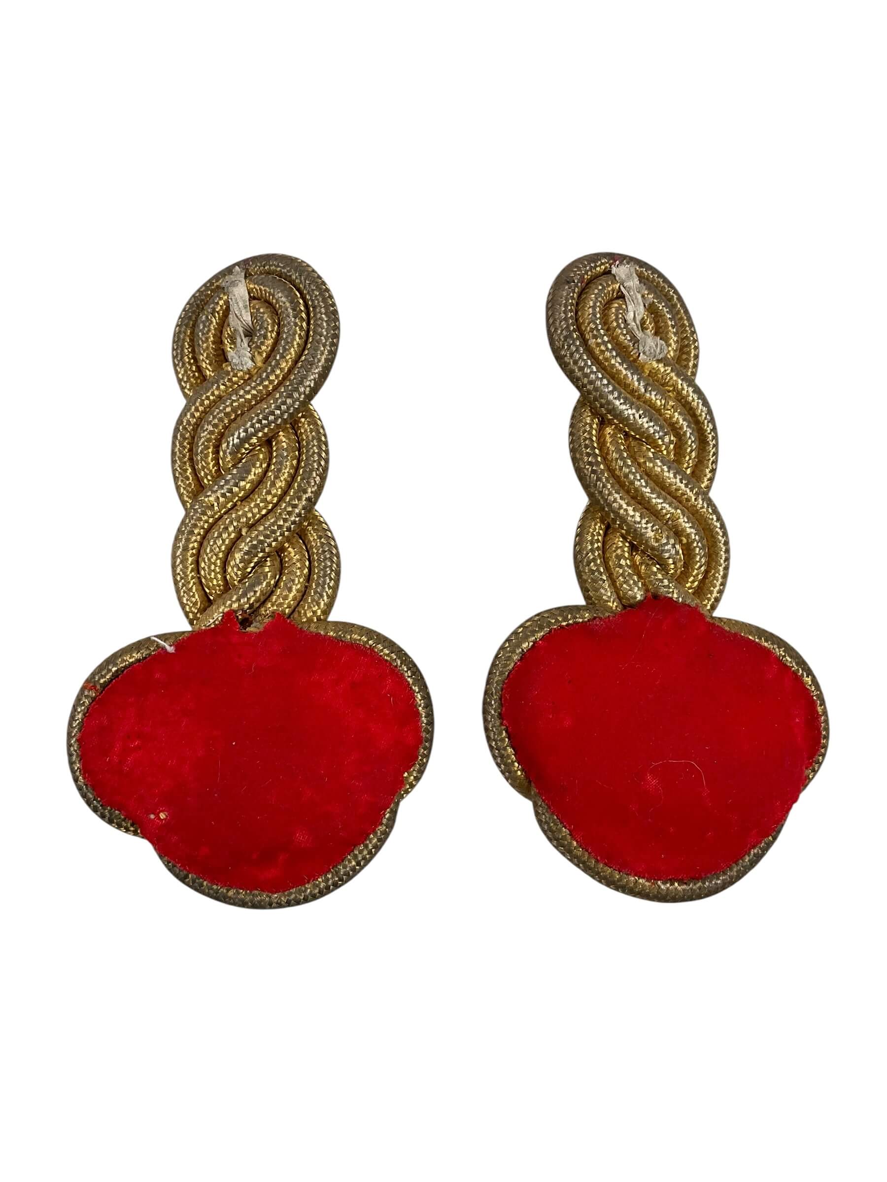 British Victorian Royal Engineers Officers Shoulder Boards Insignia Pair British Victorian Royal Engineers Officers Shoulder Boards Insignia Pair