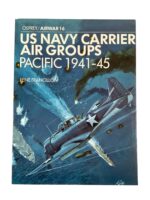 WW2 US USN Navy Carrier Air Groups Pacific 1941 to 45 Osprey Airwar No 16 Used Softcover Reference Book