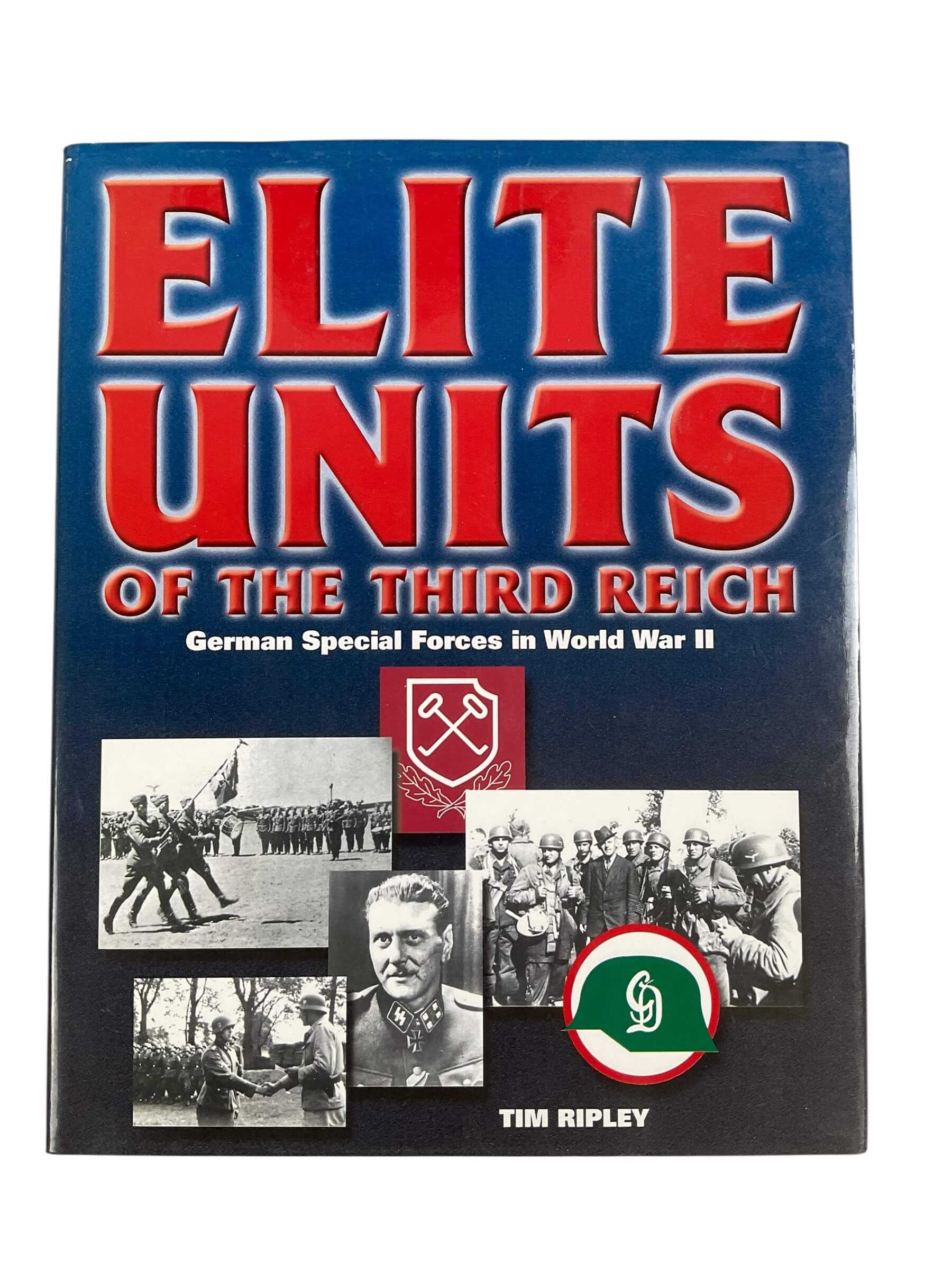 WW2 German Elite Units of the Third Reich Used Hardcover Reference Book WW2 German Elite Units of the Third Reich Used Hardcover Reference Book