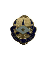 US Army DUI Distinctive Uniform Insignia 3rd Finance Group Badge Pin US Army DUI Distinctive Uniform Insignia 3rd Finance Group Badge Pin