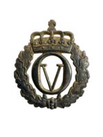 Norway Norwegian Army King Olav V Cap Badge