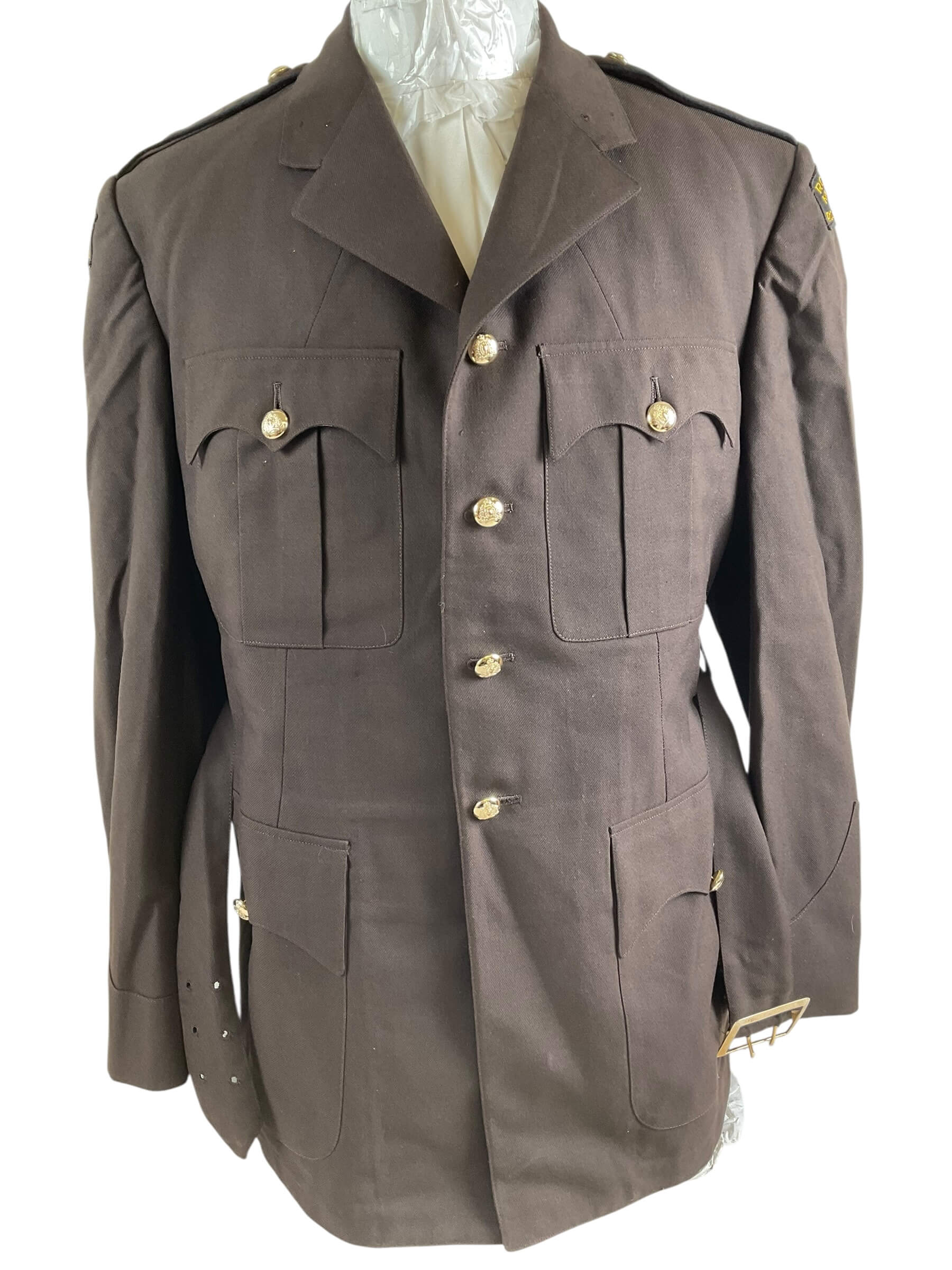 Royal Canadian Mounted Police RCMP Brown Service Dress Jacket Constable Rank Royal Canadian Mounted Police RCMP Brown Service Dress Jacket Constable Rank